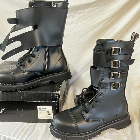 Brand New Demonia Attack 10 Men's Boots - Picture 1 of 3